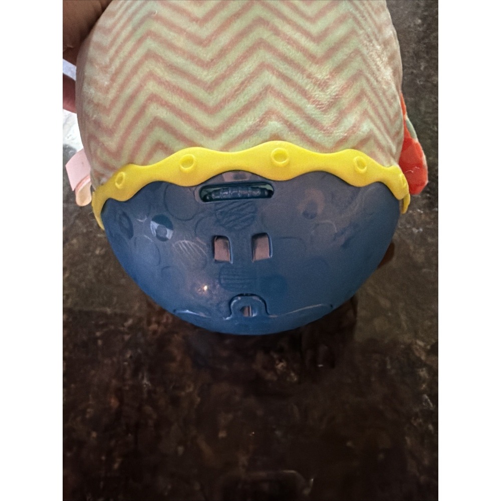 B. Toys "Owl Be Back" Roly Poly Musical Baby Toy W/ Lights & Sound Weeble Wobble - Picture 4 of 6